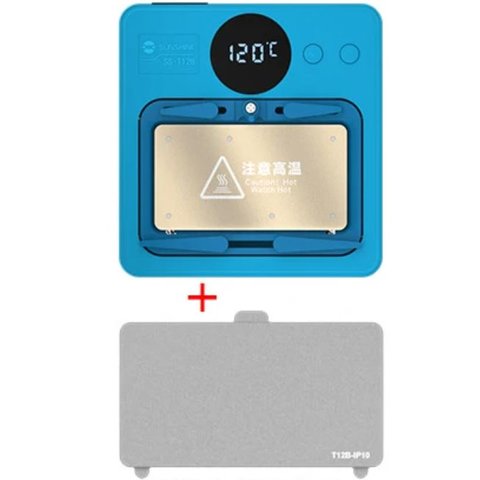 Платформа для предварительного подогрева Sunshine SS-T12B, для ремонта материнских плат, android Превью 2