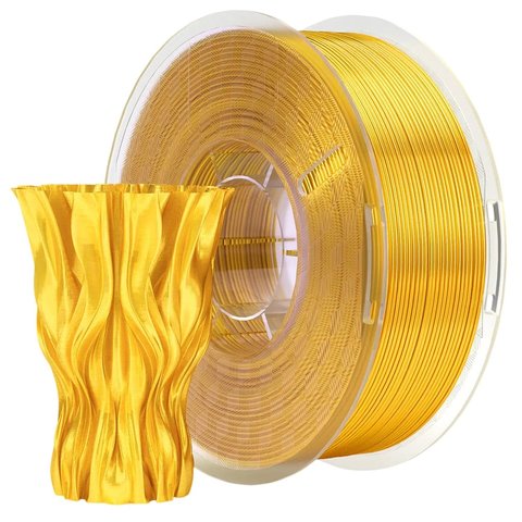 Филамент для 3D-принтера ELEGOO PLA Silk Gold, 1 кг Превью 1