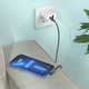 USB кабель Hoco U108, USB тип-C, Lightning, 200 см, 20 Вт, чорний, Г-подібний, в нейлоновому обплетенні, #6931474764867 Прев'ю 2