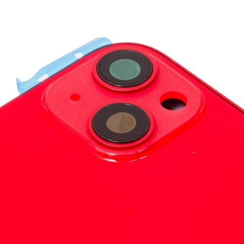 Корпус для iPhone 14 Plus, красный, с держателем SIM-карты, с боковыми кнопками, Original (PRC), EU Version, red Превью 1