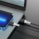 USB кабель Hoco X82, USB тип-A, Lightning, 100 см, 2,4 А, черный, силиконовый, #6931474768537 Превью 3