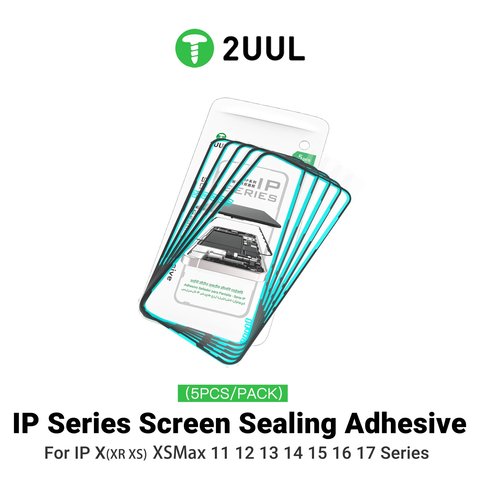 Стикер дисплея 2UUL SA17PM для Apple iPhone 17 Pro Max, 5 шт., adhesive Превью 1