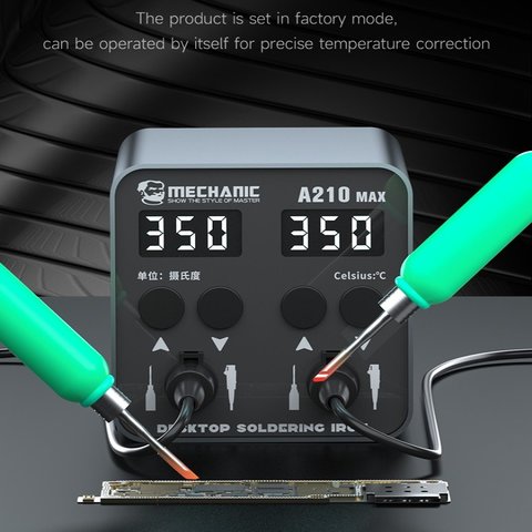 Estación de soldadura Mechanic A210 MAX, digital, 130W Vista previa  5