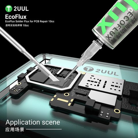Flux Paste 2UUL SC11, (lead-free, 10 ml, (PCB)) Preview 1