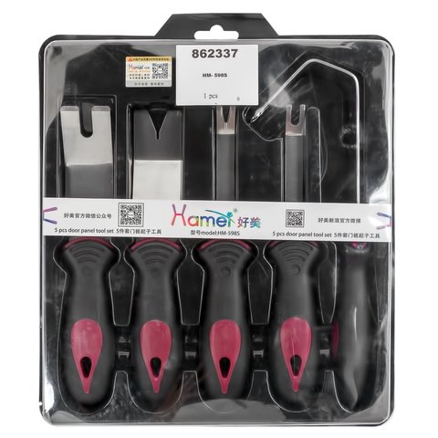 Car Trim and Panel Removal Tools Kit (5 pcs.) Preview 7
