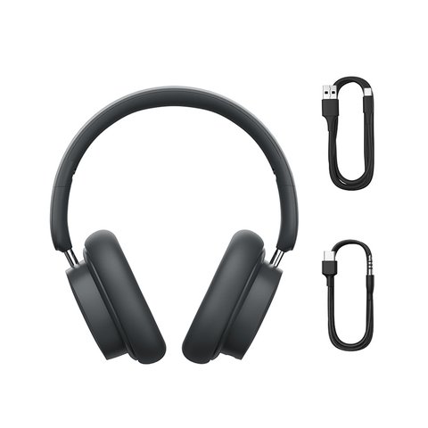 Earphones Baseus Bowie D05, (gray, wireless, bluetooth 5.3) #NGTD020213 Preview 1