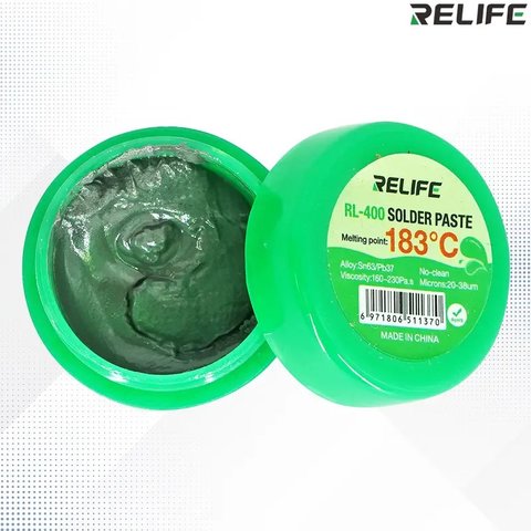 BGA Paste RELIFE RL-401, (Sn 63%, Pb 37%, 183 °C, 30 g) Preview 1