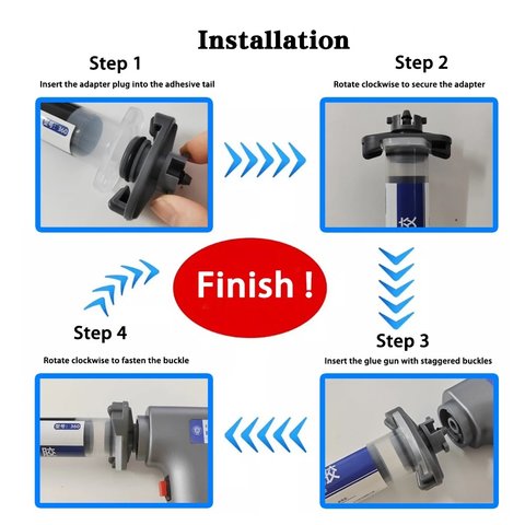 Universal Gun Liangwei Kadaben D3 , (50 ml, 30 ml, 10 ml, pneumatic, automatic ) Preview 4