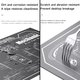 Insulation Mat Mechanic V79, (stain resistant, heat resistant, 600 mm, 350 mm) Preview 2