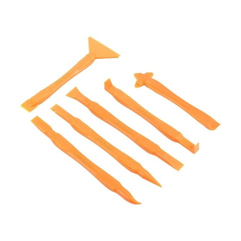 Juego de herramientas para desarmar dispositivos electrónicos 6 en 1 Jakemy JM-OP16 Vista previa  1