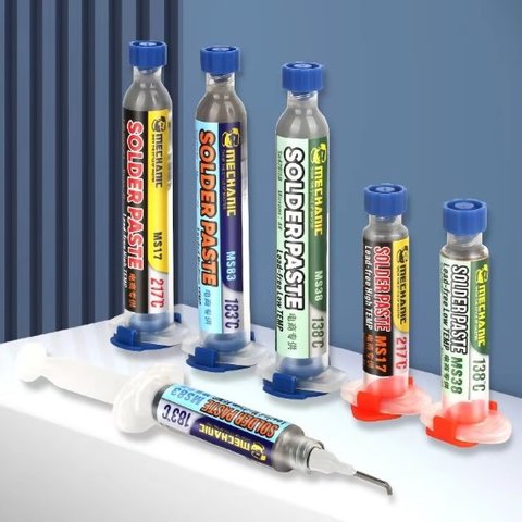 Pasta BGA Mechanic MS83, Sn 63%, Pb 37%, 183 °C, 50 g Vista previa  2