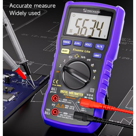 Multímetro Mechanic Five MX Lite, digital Vista previa  1