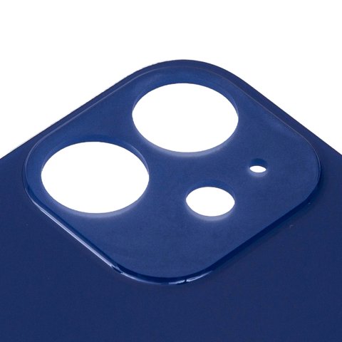 Panel trasero de carcasa puede usarse con iPhone 12 mini, azul, no es necesario desmontar la cámara, Original (PRC), big hole Vista previa  1
