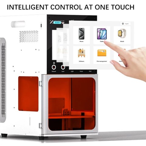 Separador láser TBK 958ZU, para grabado, para despegar el marco de pantalla y panel trasero, para desmontar vidrio de carcasa Vista previa  3