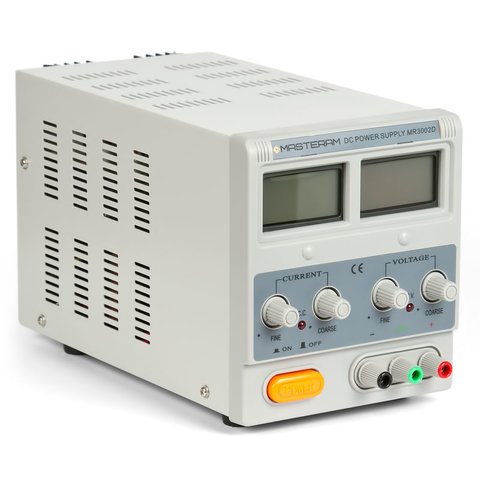 Лабораторний блок живлення Masteram MR3002D Прев'ю 1