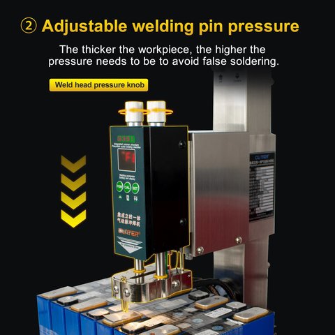 Пневматическая стойка Glitter G351, для сварки аккумуляторов Превью 7