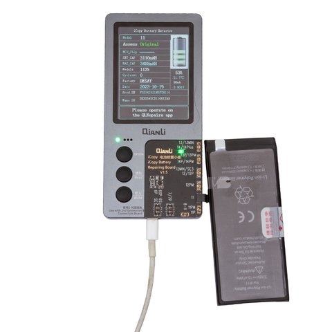 Акумулятор JCID для Apple iPhone 11, 3,83 B, 3500 мАг, збільшена ємність, high capacity Прев'ю 1