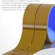Лента тефлоновая Mechanic F4, 0,18 мм, 20 мм, 10 м, высокотемпературная Превью 3