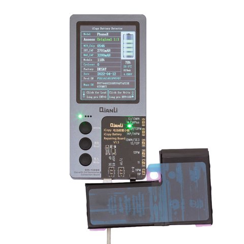 Акумулятор для iPhone X, Li-ion, 3,81 В, 3216 мАг, збільшена ємність, original IC, #616-00347 Прев'ю 1