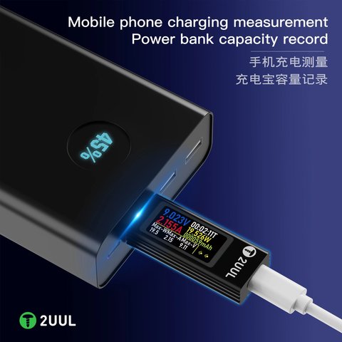 USB-тестер 2UUL PW21, 2xUSB тип-C Превью 3