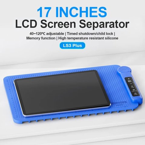 Нагревательный коврик для разборки (cепаратор) Sunshine LS3 Plus, 380 x 250 мм Превью 1