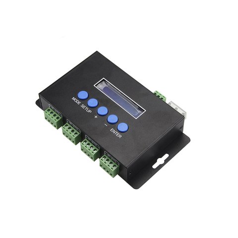 Світловий Ethernet-SPI/DMX512-контролер BC-204 (4 канали, 680 пкс, 5-24 В) Прев'ю 1