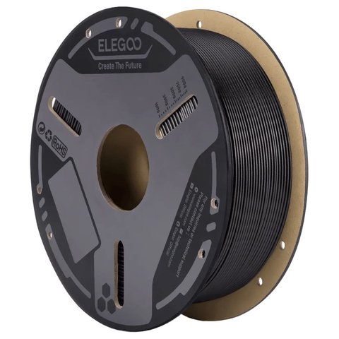 Філамент для 3D-принтера ELEGOO PETG-CF Black, 1 кг Прев'ю 1